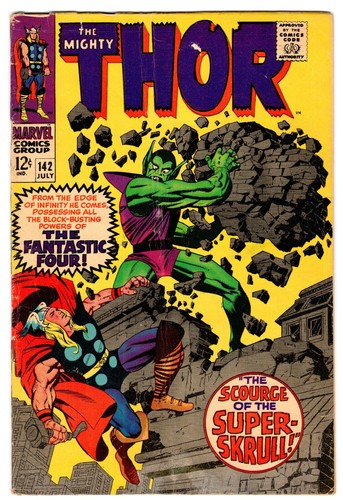 Thor 142 early - thor, skrull
