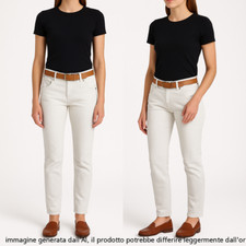 Cycle Jeans Da Donna Bianco