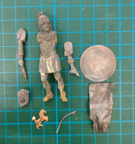 Soldier 54mm metal - kit, figure