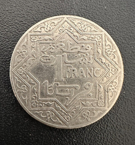 Moneta marocco franco 1921 - moneta,