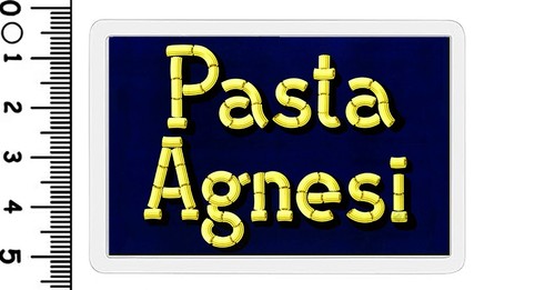 Calamita pubblicitaria pasta - calamita,