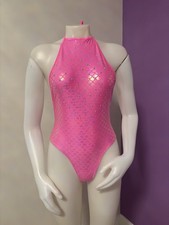 Pink Mermaid One Piece Halter