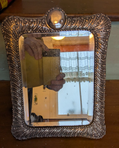 Specchio toeletta decorato - specchio,
