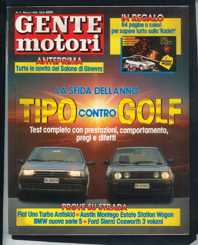 Gente motori numero - motori, 3
