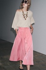 Gonna Midi Zara ZW Collection