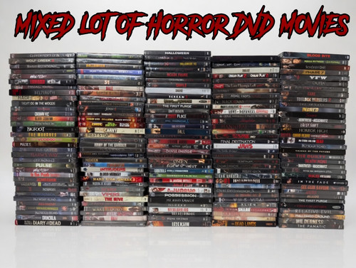 Mixed lot horror gore - lot,