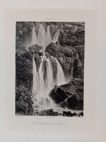 Tivoli cascate aniene - cascate,