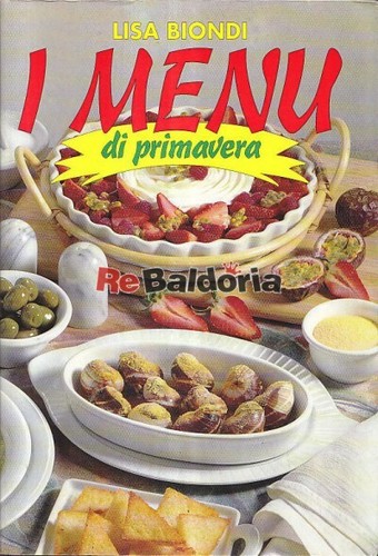 Menu primavera editrice - i,