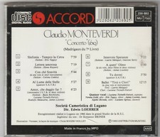 Claudio Monteverdi: Concerto