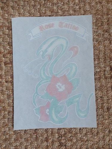 Rose tattoo vintage shirt - vintage, t-shirt