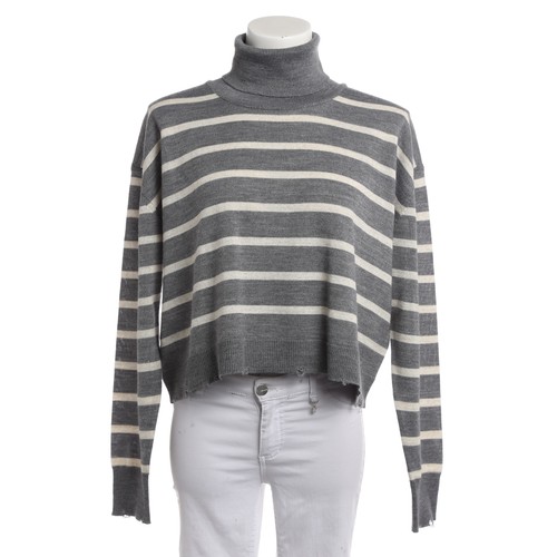 Maglione herno grigio bianco - bianco, m