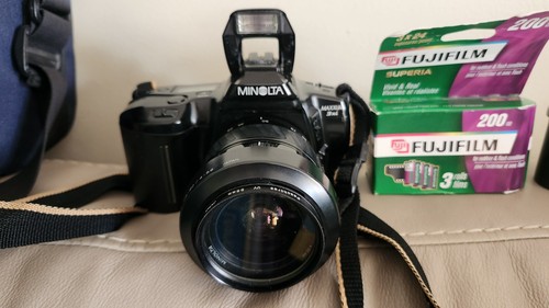 Minolta maxxum 3xi 35mm film - minolta,