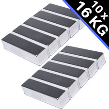 10x magnete neodimio n52 - 10x, al