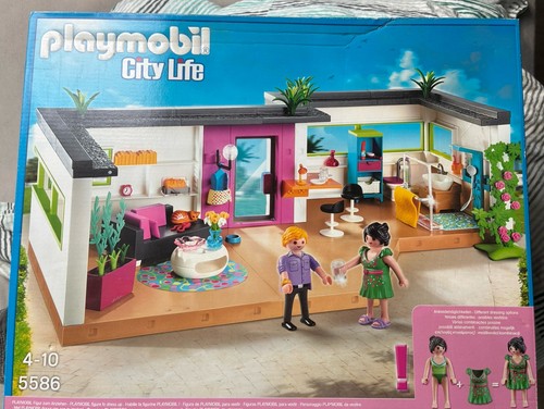 Playmobil city life bungalow - city,
