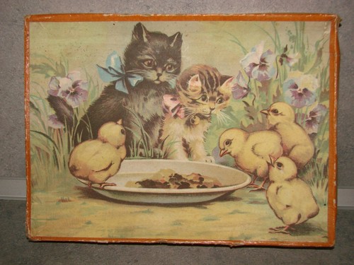 Antico puzzle giocattolo - x,