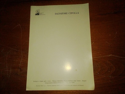 Salvatore cipolla circolo arti - cipolla,