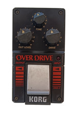 Korg Ovd-1 Overdrive Pedalino Pedale Chitarra Elettrica Usato Japan 1984 Ovd 1