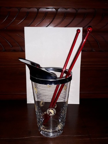Bicchiere martini rossi - bicchiere,