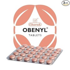 6 X Charak Ayurveda Obenyl 30