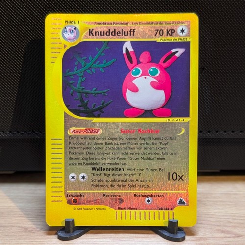 Carta pokémon knuddeluff - pokémon, 34