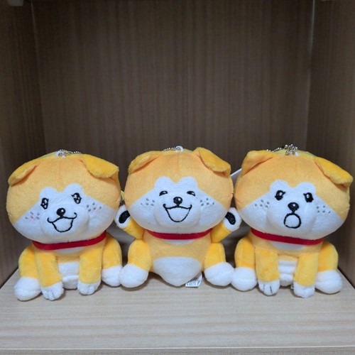 Peluche catena palla akita - peluche,