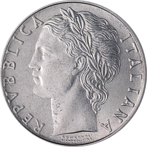 Italy 1958 hundred - italy, 1958-r
