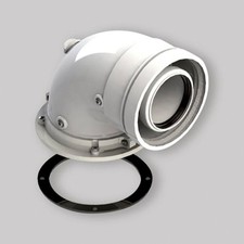 Curva Coassiale 90° Flangiata