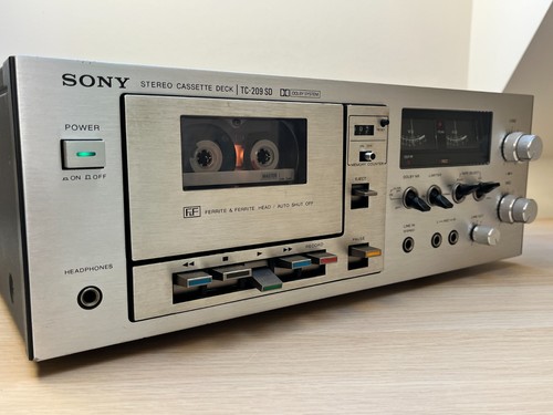Sony 209sd cassette - cassette, deck