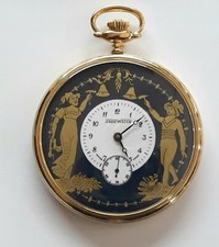 OROLOGIO DA TASCA DECORATO