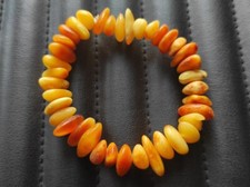 BRACCIALE Vintage ORIGINALE AMBRA Naturale 琥珀色 Bellissimo URSS 16g