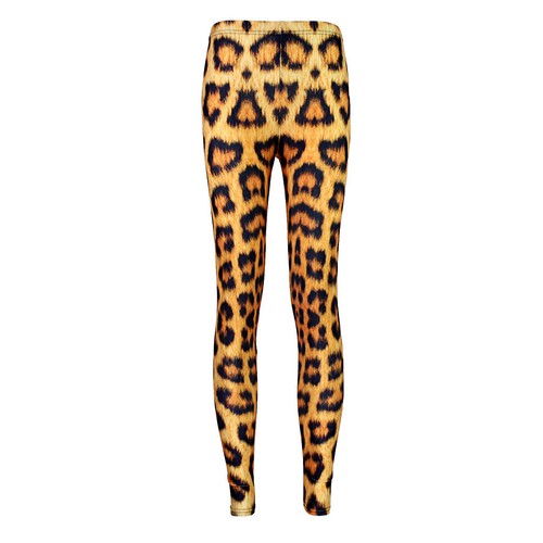 Leggings donna casual giallo