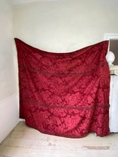 French 1860 AMAZING red damask