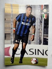 MARCO MATERAZZI-FC Inter Milan 09/10-41 Cappellini ITALIA-Everton-Perugia-Clubcard-AK