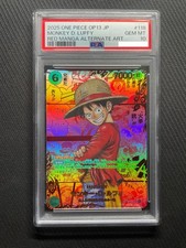 PSA 10 Rufy Red OP13-118 Manga