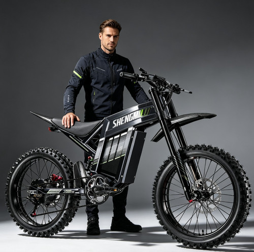 Bici elettrica fuoristrada - fuoristrada, 19"