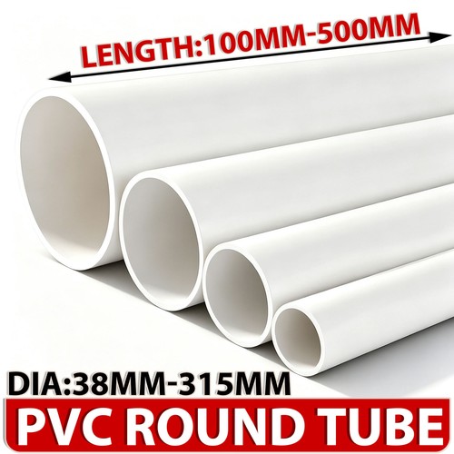 Tubo tondo pvc bianco - tubo, lungo