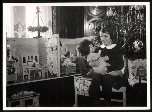 Fotografia bambina natale - bambina,