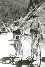 Poster Manifesto Locandina Ciclismo Fausto Coppi Stampa Vintage Formato 50x70 Cm