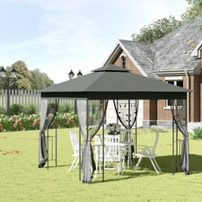 10'x10' Metal Double Roof