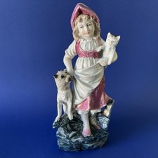 Statuette ancienne porcelaine