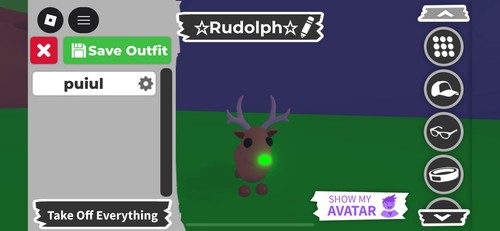 Neon reindeer adopt virtual - neon,