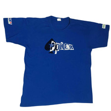 POKERSTARS MAGLIETTA MAGLIA T-SHIRT XXXL ORIGINALE COTONE BLU MANICA CORTA POKER