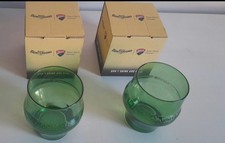 2 BICCHIERI MONTENEGRO AMARO GLASSES VETRO NUOVI