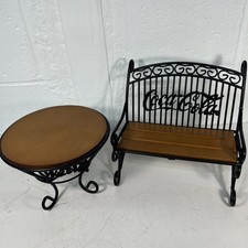 Tavolo e panca da parco stile