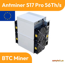 Antminer s17 pro 56th - pro, 56th/s