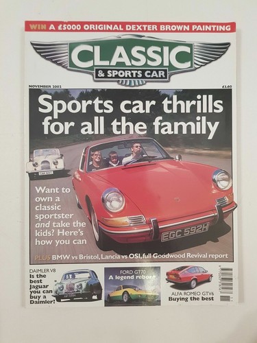 Classics sportscar magazine - sportscar,