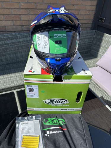 Casco lite x552 blu - x-lite,