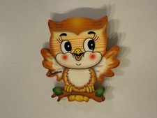 Bartolucci Decoupage Gufo  - Ornamento camera Bambini Dimensione Big (Originale)