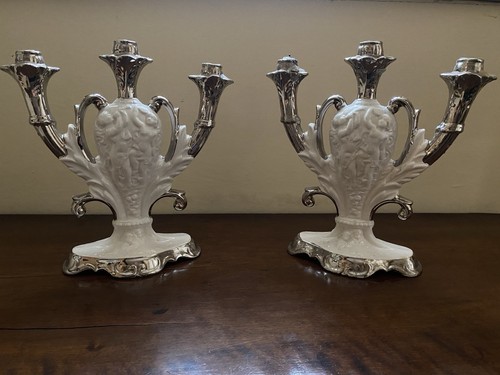 Coppia candelabri - coppia, di
