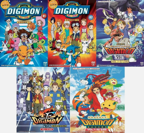 Digimon adventure 5 - adventure, (5